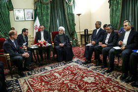 دیدار رئیس شرکت هواپیماسازی ایرباس با رئیس جمهوری 